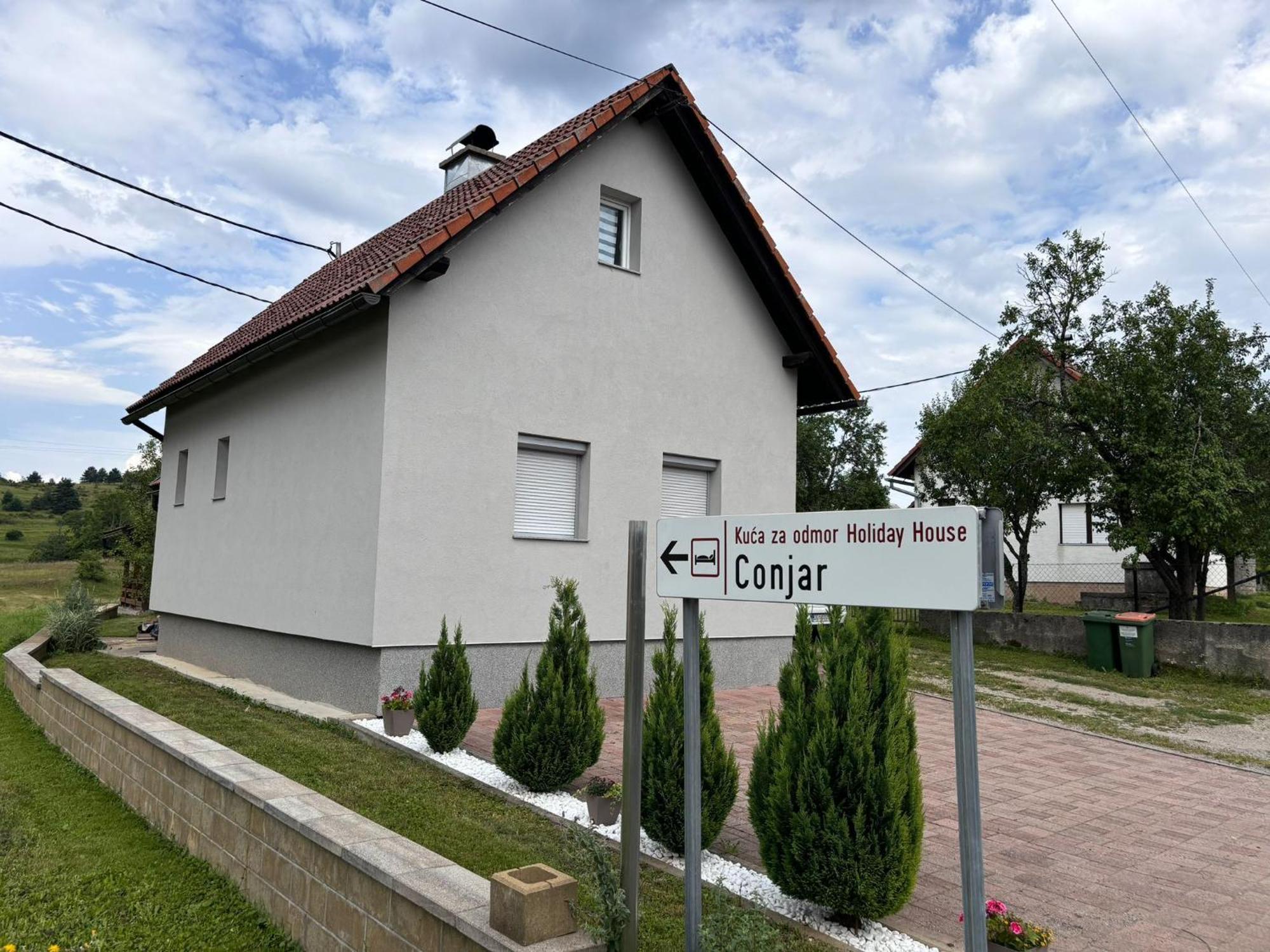Vila Conjar Saborsko Exteriér fotografie